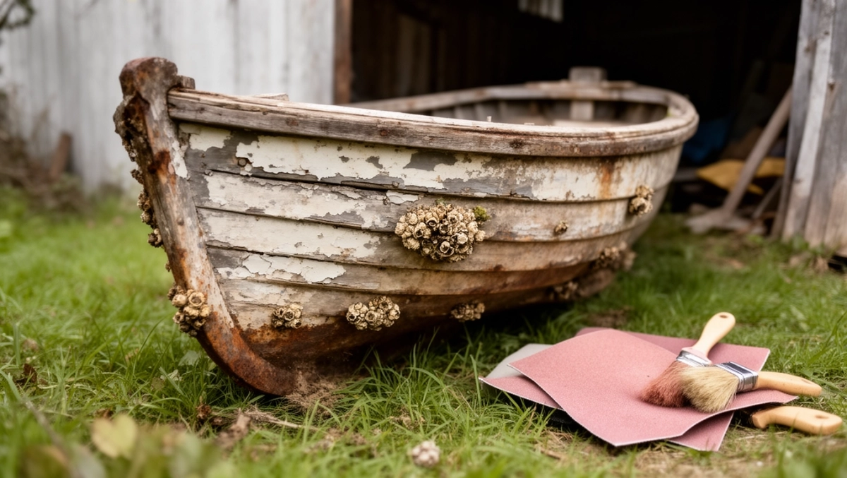 jak wyremontować łódkę