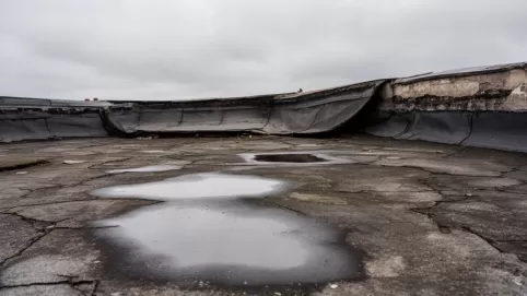 jak wyremontować płaski dach